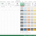 Форматирование таблицы в Excel